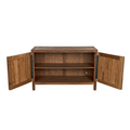 Two Door Quadrant Sideboard Open Doors