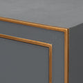 Gideon Slate Shagreen Nightstand Closeup