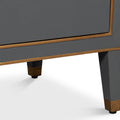 Gideon Slate Shagreen Nightstand Leg Details