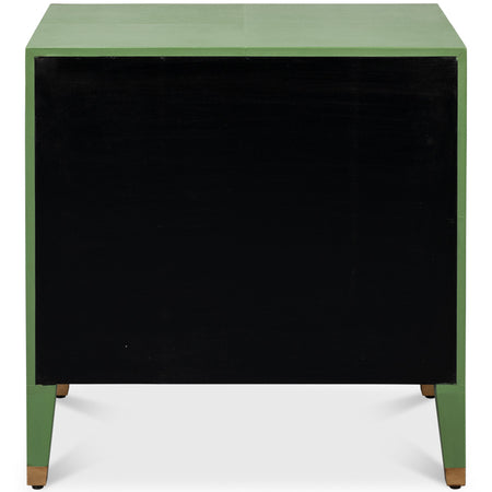  Gideon Verde Shagreen Nightstand Back 