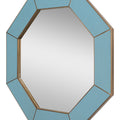 Edgar Octagonal Chambray Shagreen Mirror