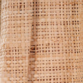 Valley Raffia Oval Mirror - Natural Closeup