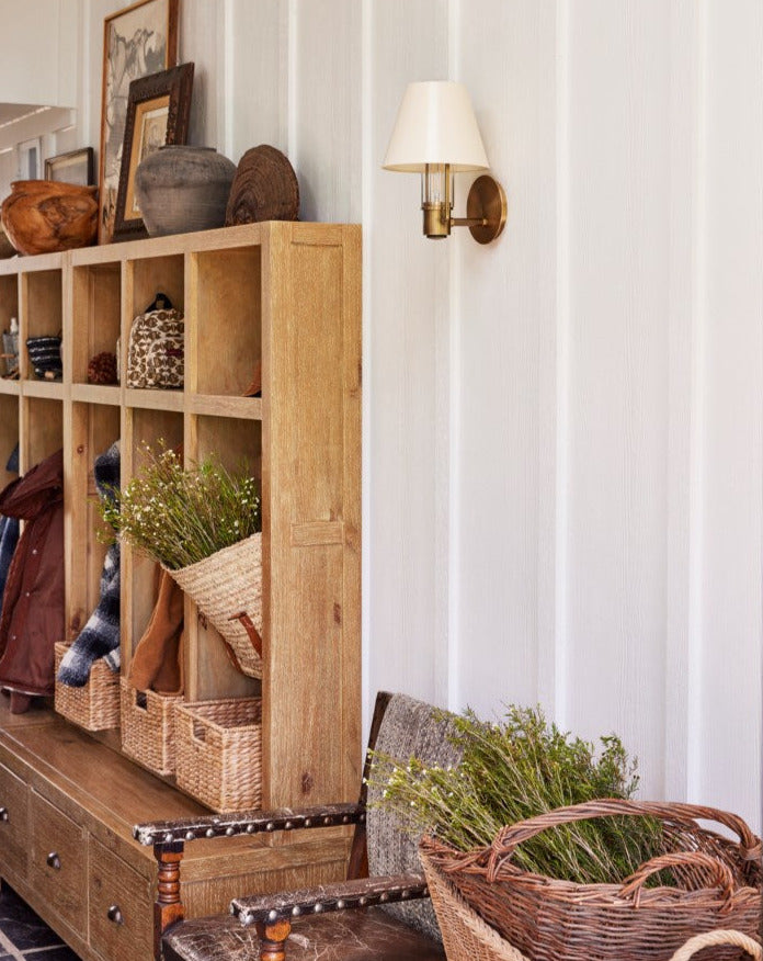 Kindle Wall Sconce Patina Brass Styled - Lauren Liess