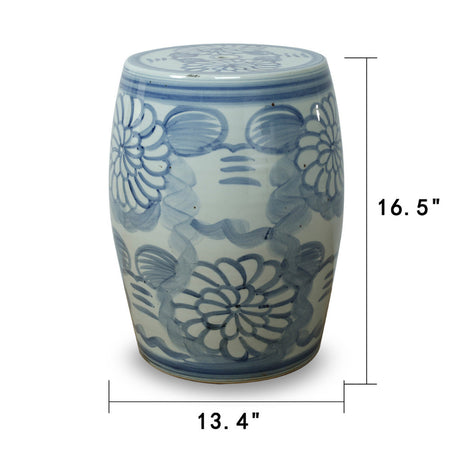Dahlia Garden Stool Dimensions