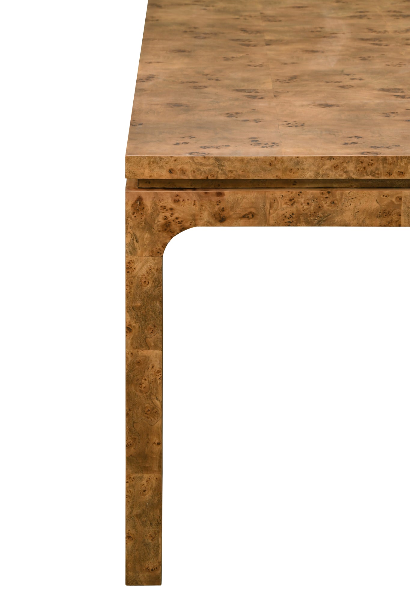 Alford Dark Burl Dining Table