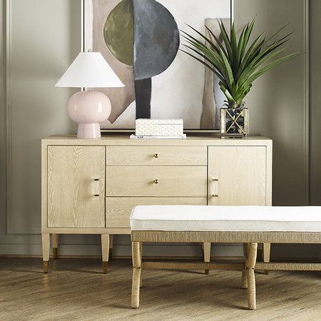 Coastal Rope Bench Styled with Javon Buffet