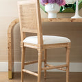 Beatrice Counter Stool styled with Andi Burl Console