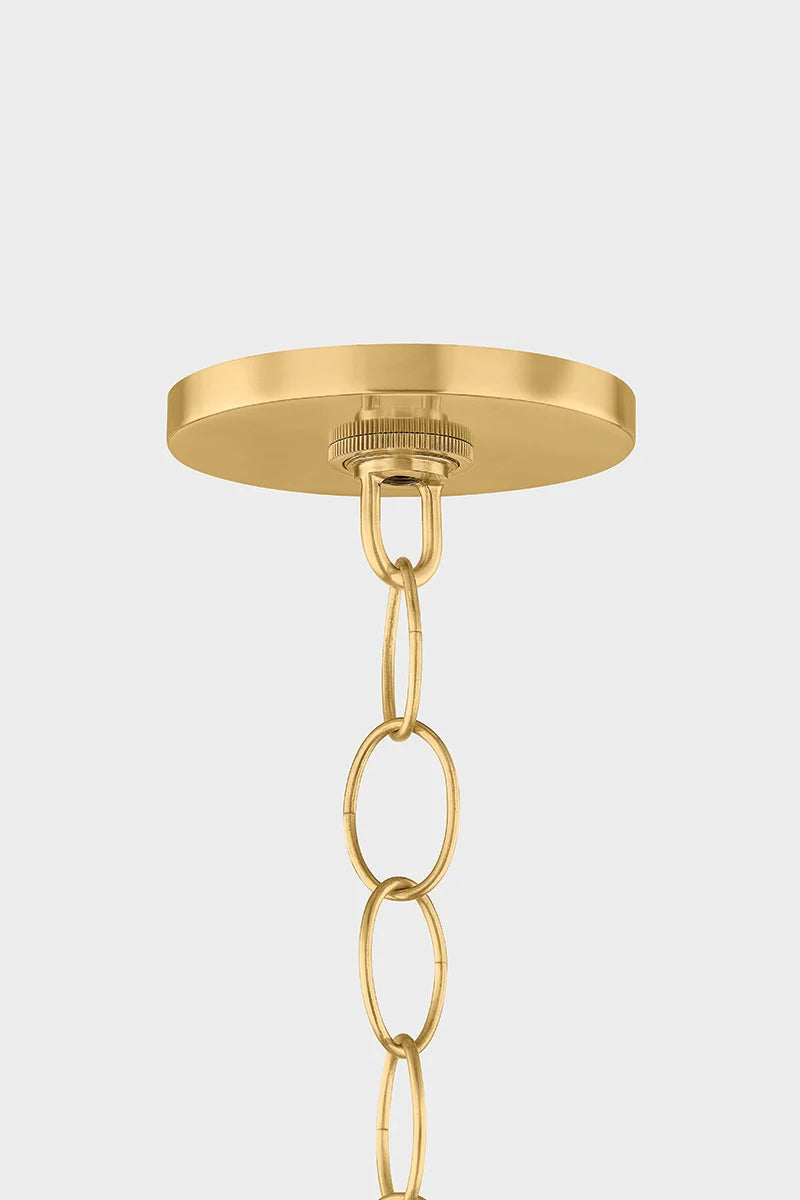Ainsdale Basket Pendant Brass Hardware