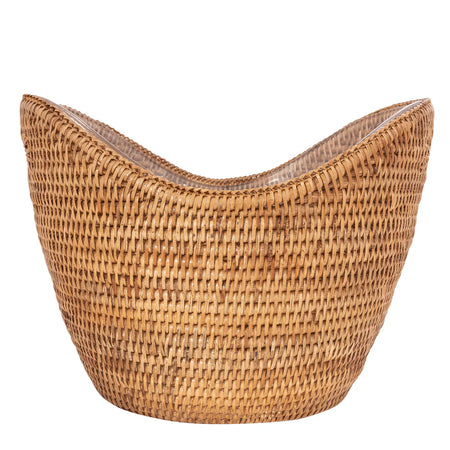 Salina Rattan Party Bucket with acrylic insert