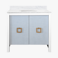 Adair Light Blue Vanity