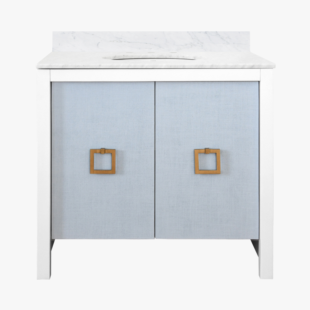 Adair Light Blue Vanity