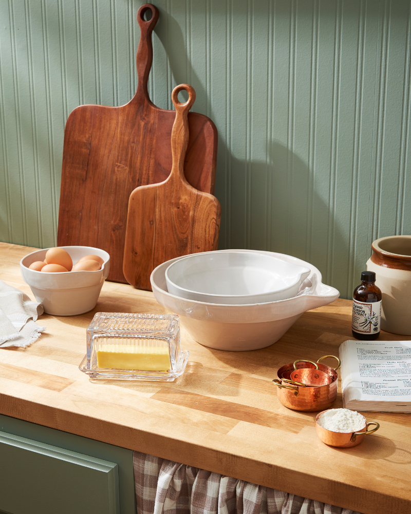 Hammered Copper Measuring Cups Styled - Dear Keaton