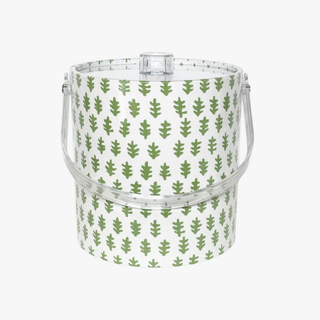 Agra Green Acrylic Ice Bucket