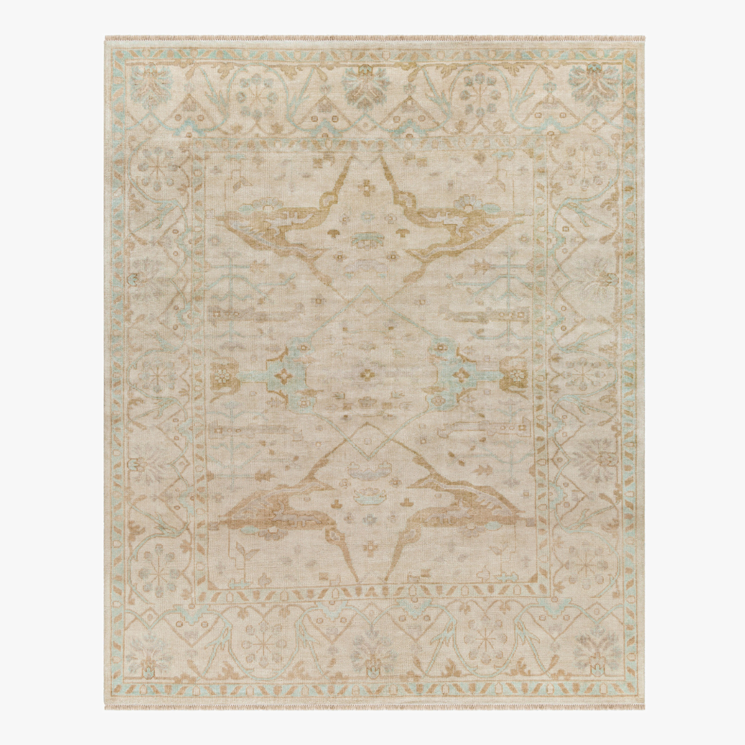 Alexander Wool Rug - Designer Hand Knotted Wool Rugs - Dear Keaton