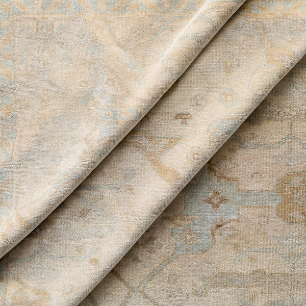 Alexander Wool Rug folded closeup