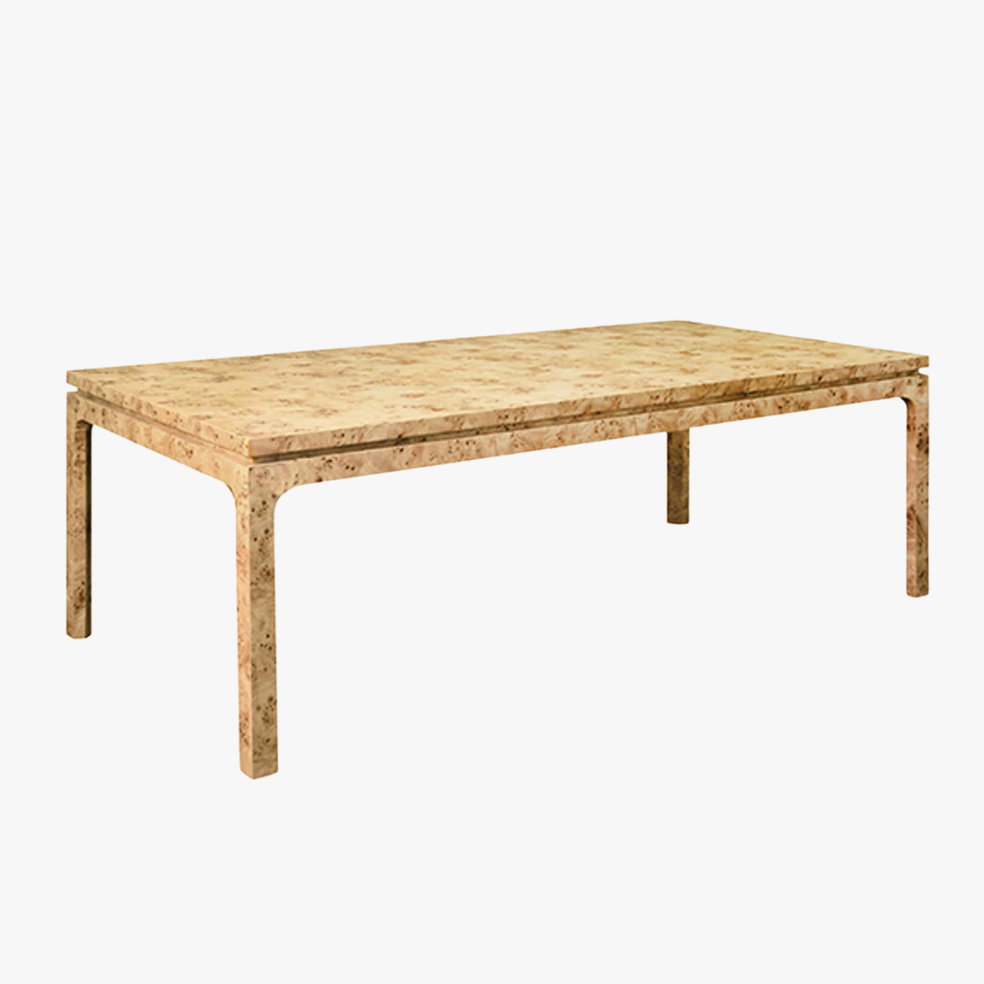 Alford Burl Dining Table