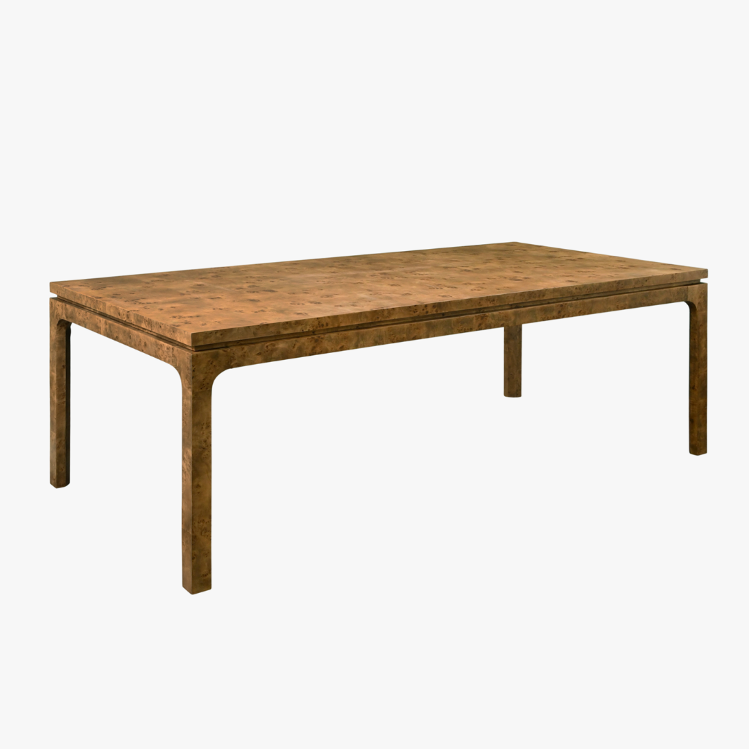 Alford Dark Burl Dining Table