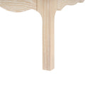 Alice Cerused Oak  Vanity leg detail