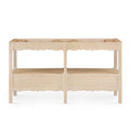 Alice Double Vanity Cabinet Base back view