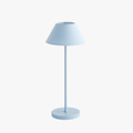 Alix Light Blue Linen Rechargeable Lamp