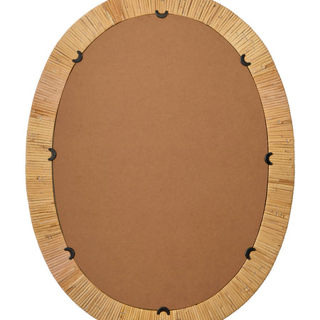 Aloha Oval Mirror back view
