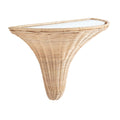 Amanda Lindroth Baytree Wicker Wall Bracket side view