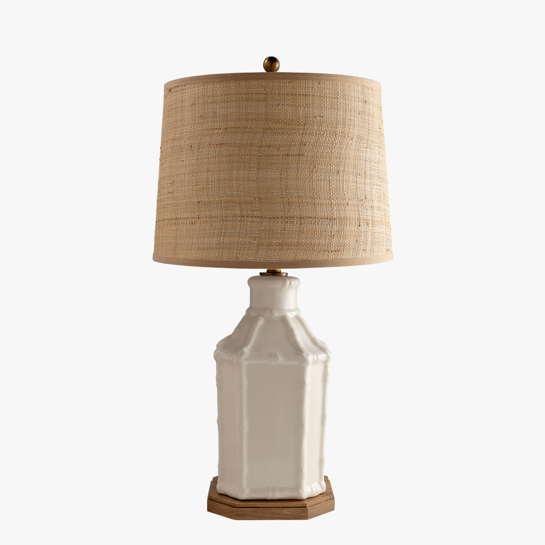 Amelia Cream Table Lamp by Dear Keaton