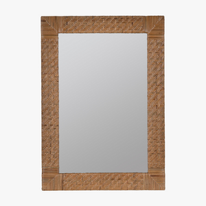 Amelia Woven Rattan Mirror