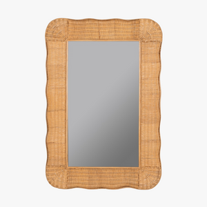 Amoroso Woven Rattan Mirror