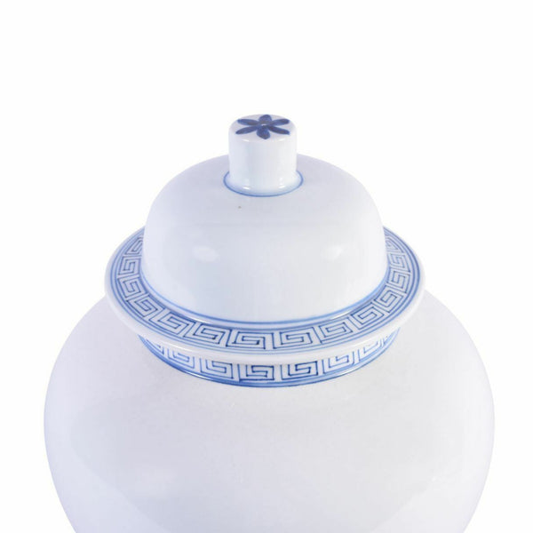 Andros Temple Jar Greek Key Details