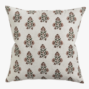 Ankara Rosewood Pillow Cover
