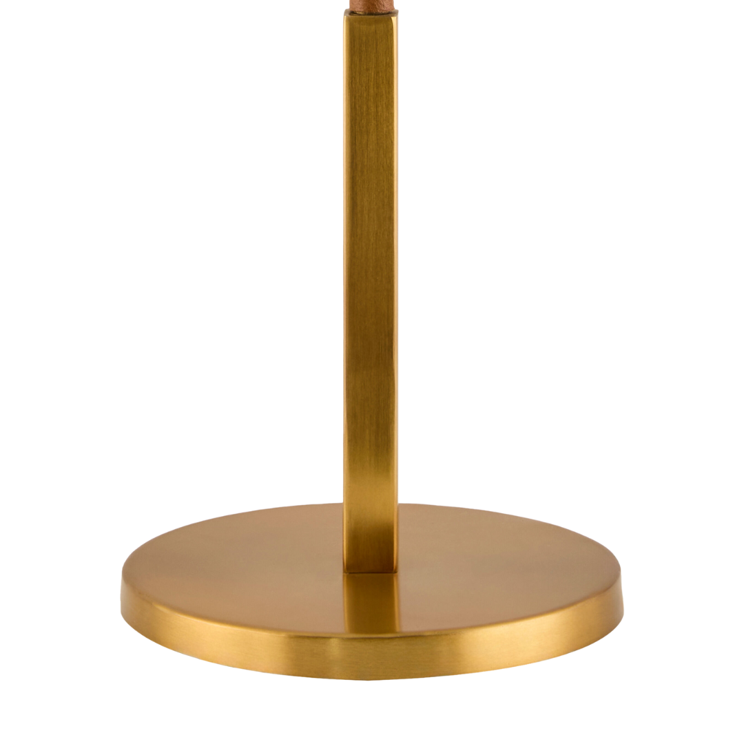 Anna Pleated Shade Table Lamp  gold base