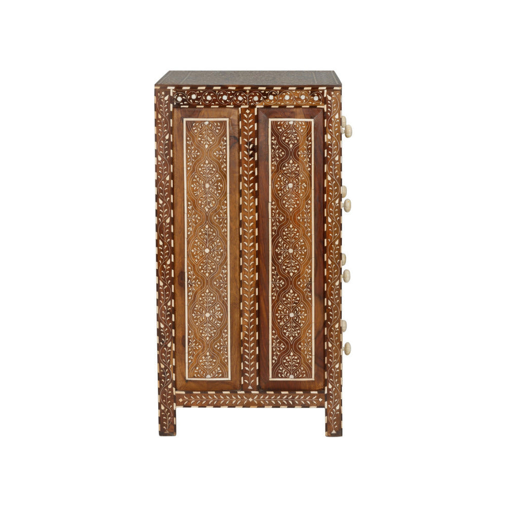 Aryana Inlay Chest - panel side view details