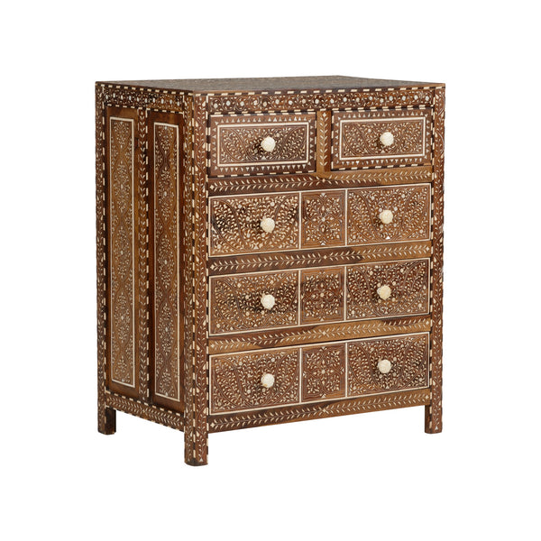 Aryana Inlay Chest with five drawers