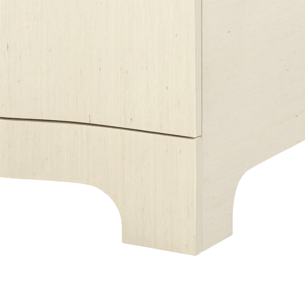 Biarritz Natural Grasscloth Dresser leg detail