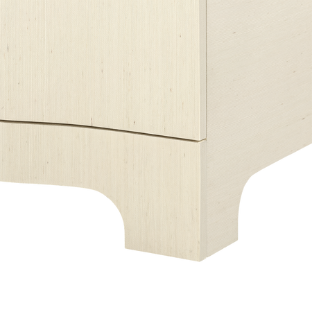 Biarritz Natural Grasscloth Dresser leg detail