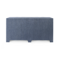 Biarritz Navy Grasscloth Dresser - finished back