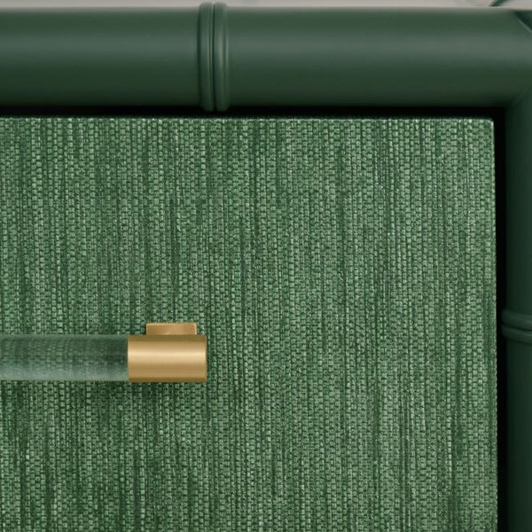 Blakewell Forest Green Chest closeup