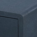 Blaine Navy Dresser Textured Linen