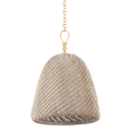 Reina Rattan Large Pendant 