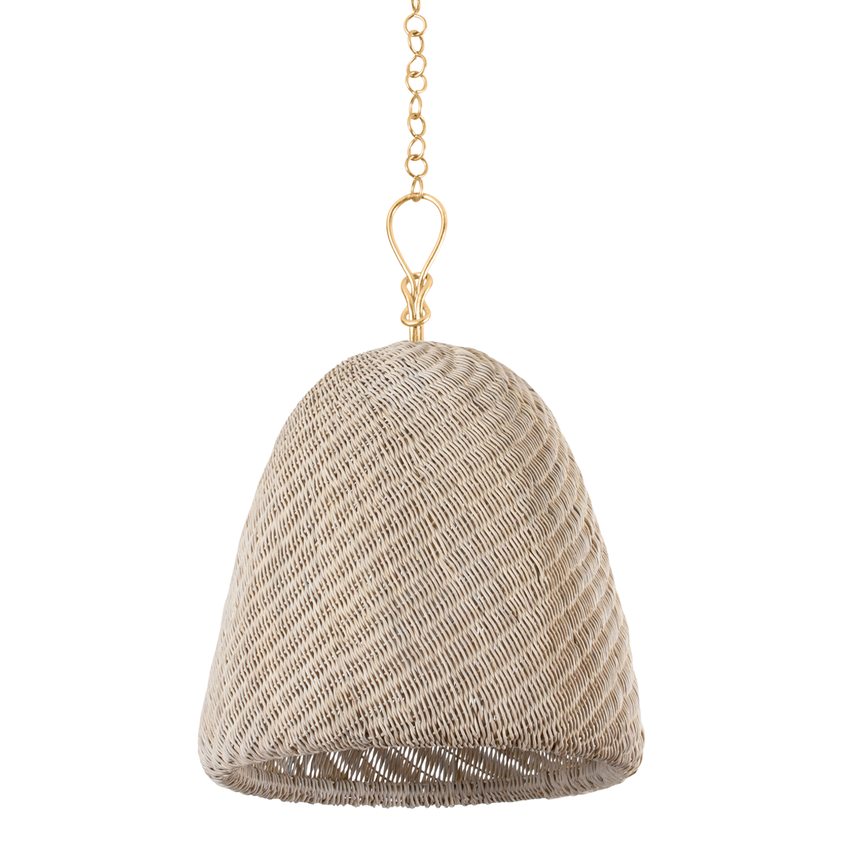 Reina Rattan Large Pendant 