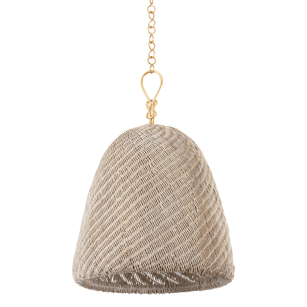 Reina Rattan Large Pendant 