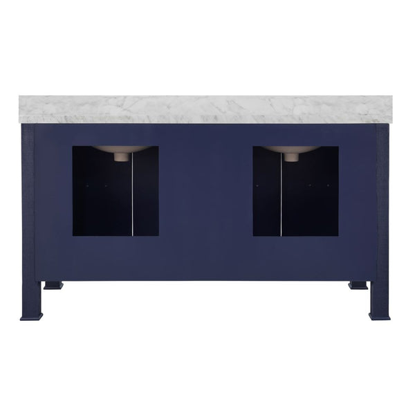 Brooklyn Navy Double Vanity back cutouts