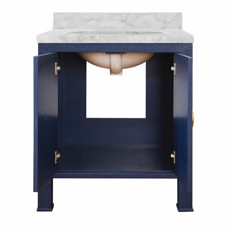 Brooklyn Navy Vanity with open doors