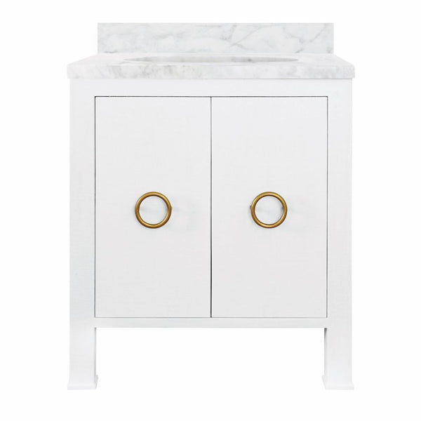 Brooklyn White Vanity from Dear Keaton