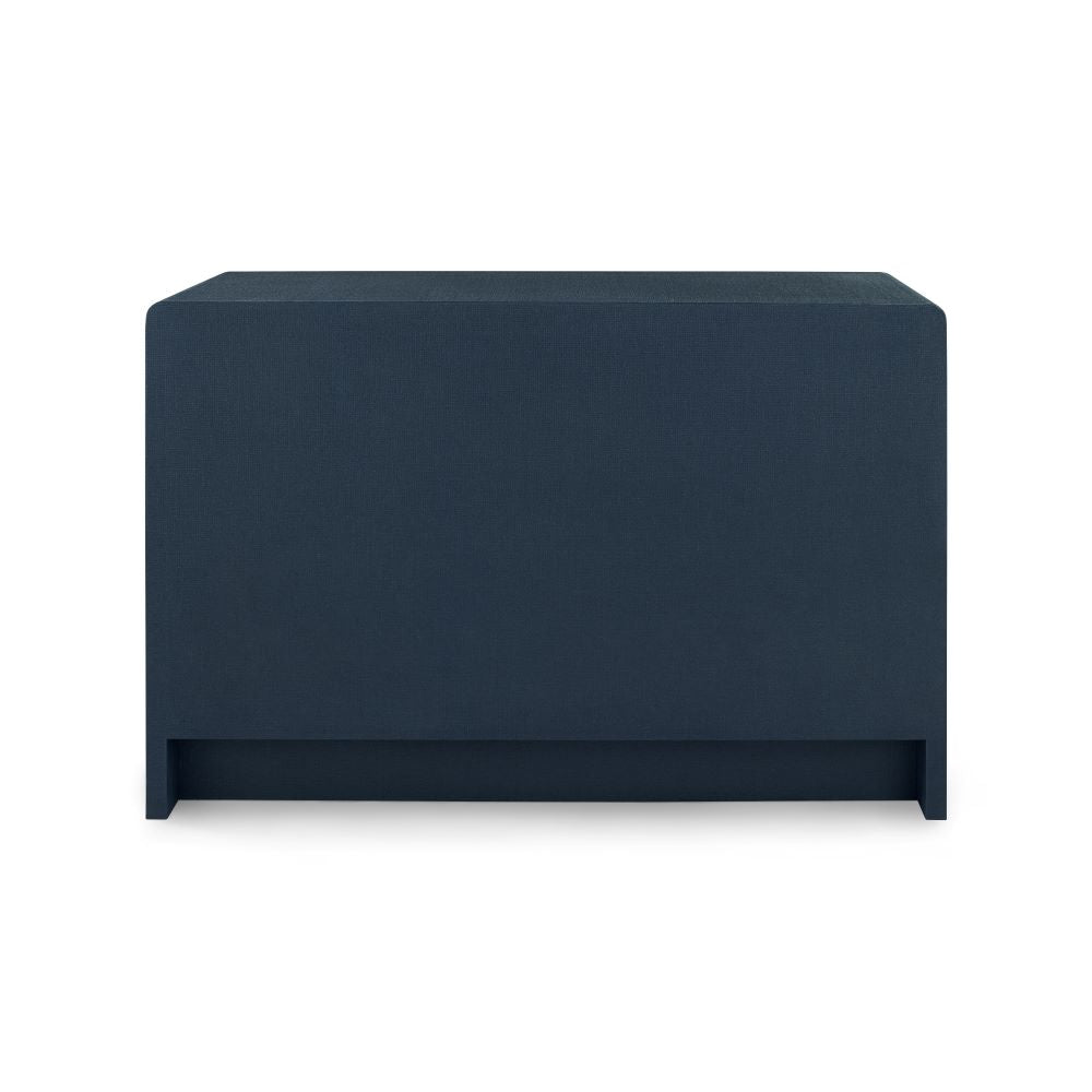 Blaine Navy Dresser Finished Back
