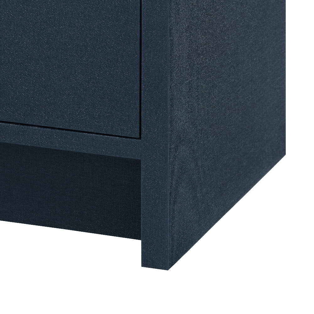 Blaine Large Navy Dresser Base Detail
