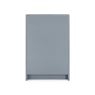Blaine Tall Grey Dresser - Lacquered Linen Furniture - Dear Keaton Blaine Tall Grey Dresser - Lacquered Linen Furniture - Dear Keaton