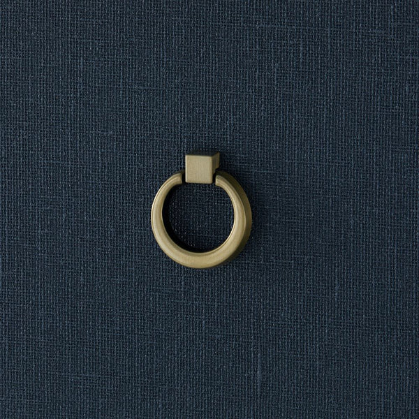 Blaine Tall Navy Dresser ring pull hardware