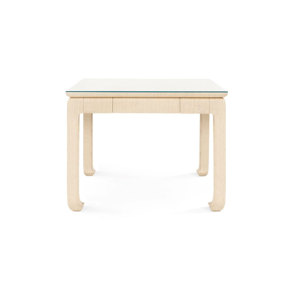 Mercer Natural Grasscloth Game Table from Dear Keaton